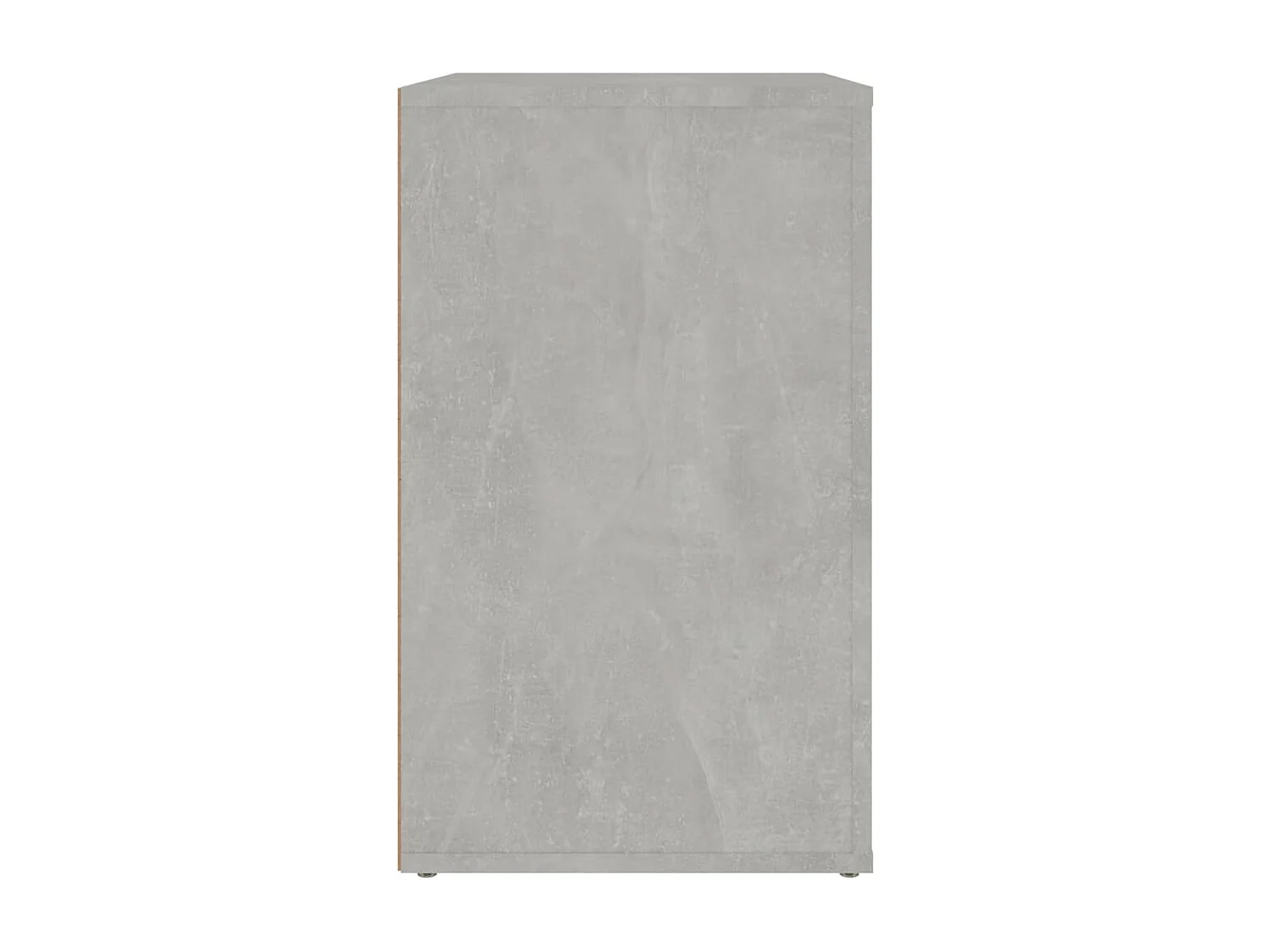 Mesa de cabeceira 50x36x60 cm derivados madeira cinza cimento