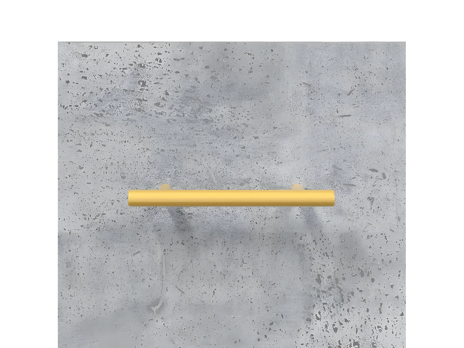 Table de chevet gris béton 40x35x47,5 cm bois d’ingénierie