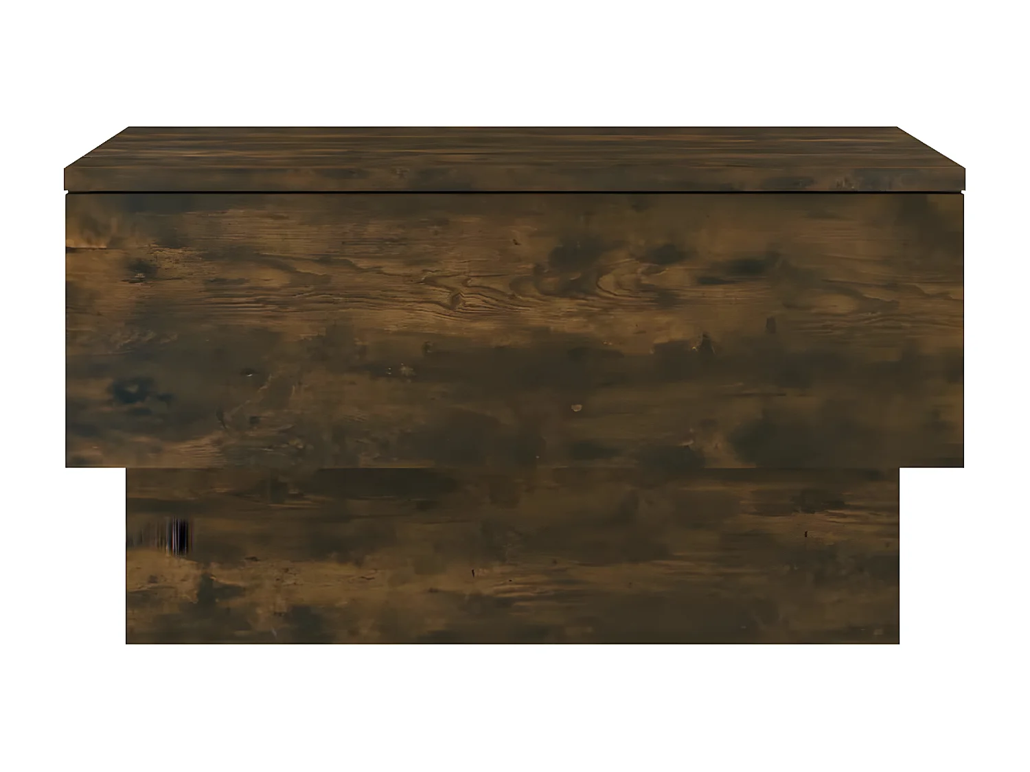 Table de chevet murale Chêne fumé