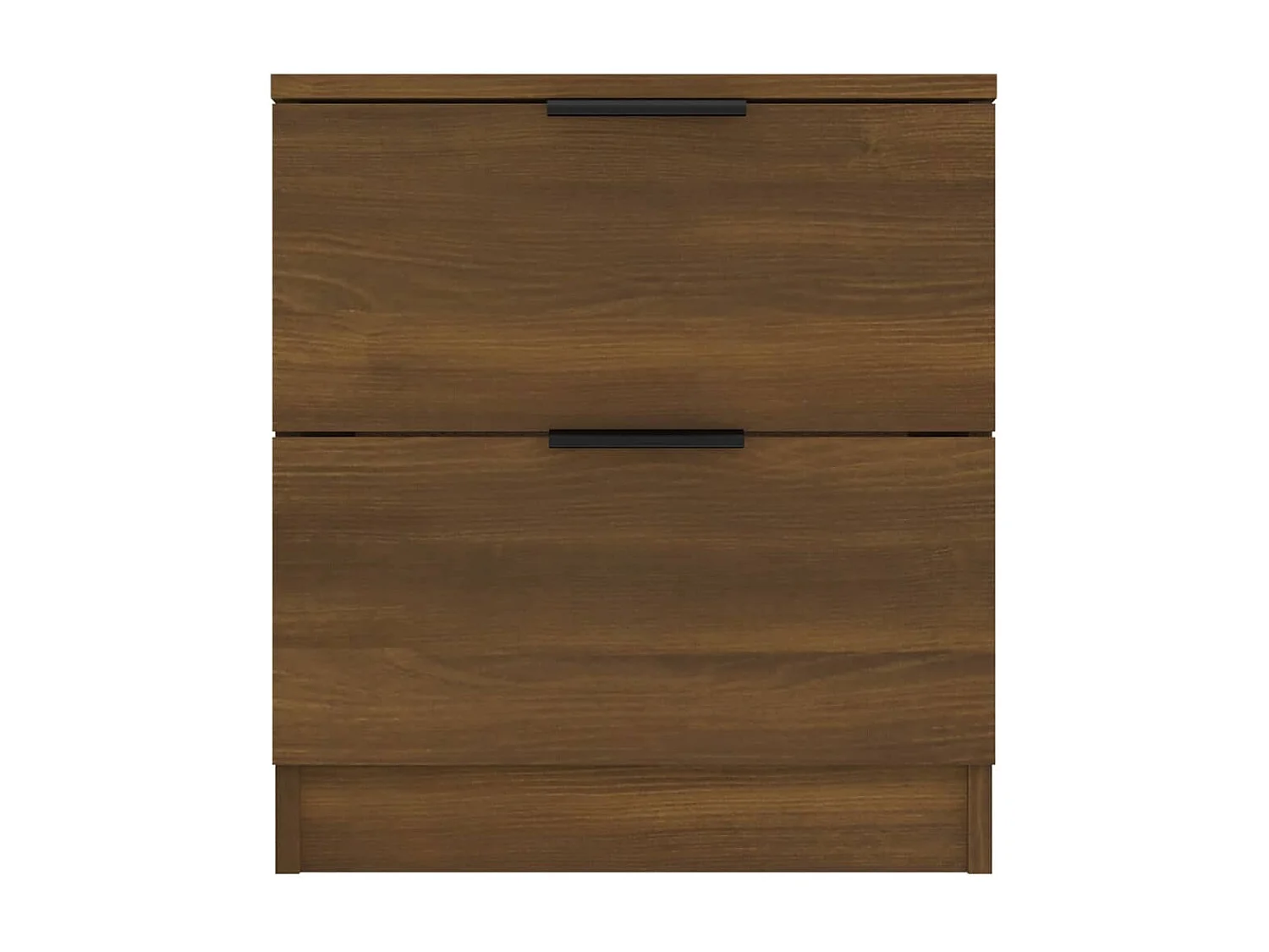 Tables de chevet 2 pièces Chêne marron Bois d'ingénierie