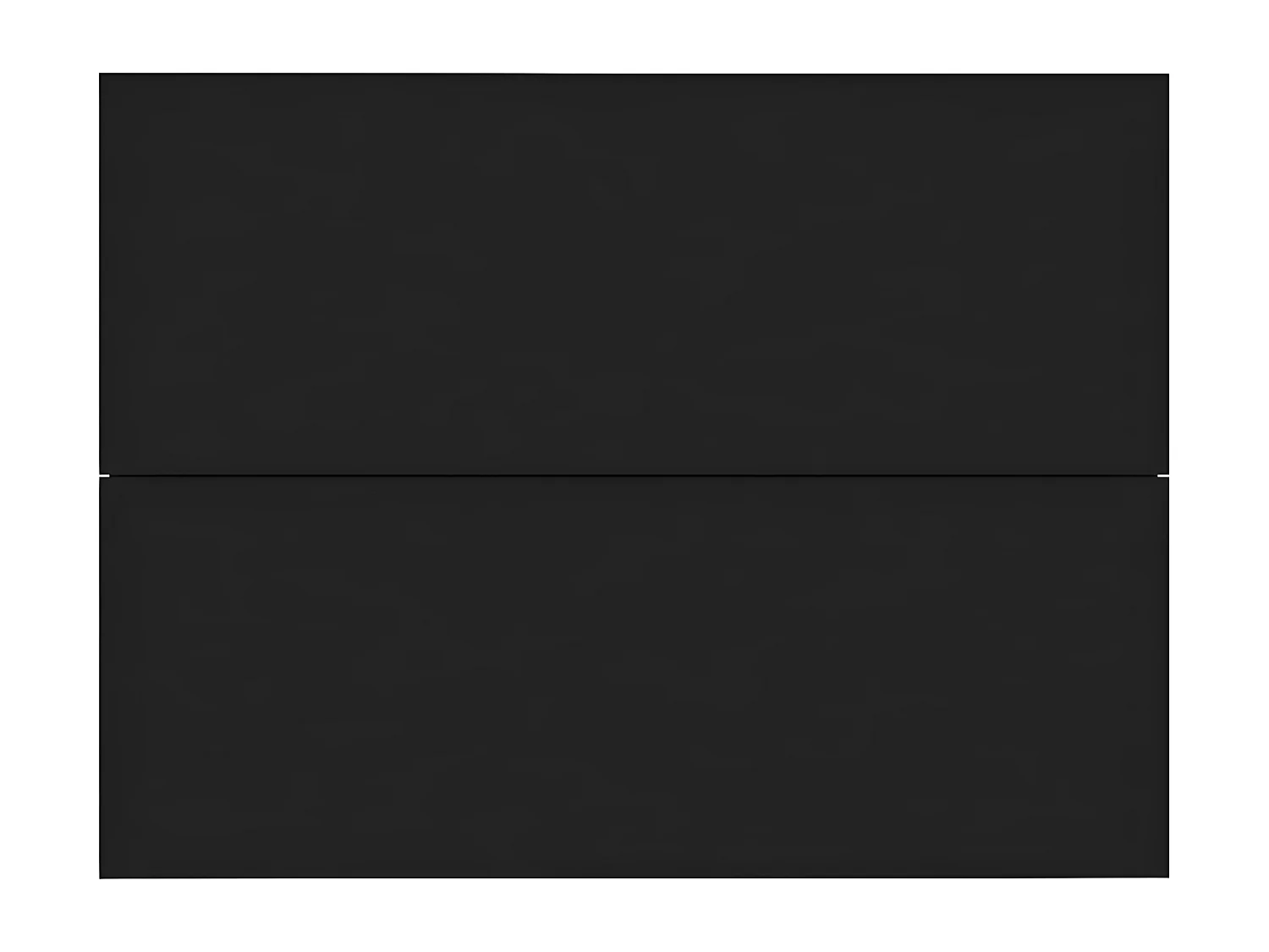 Table de chevet Noir 40 x 30 x30 cm Aggloméré