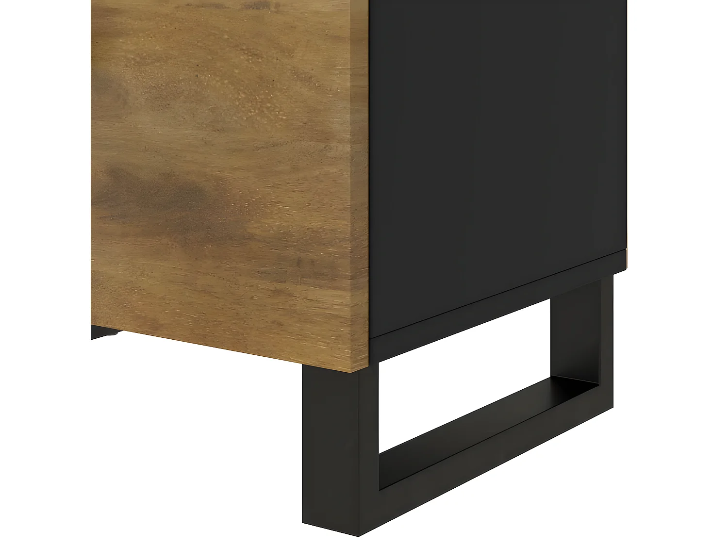 Table de chevet 50x33x60 cm Bois de manguier et d'ingénierie