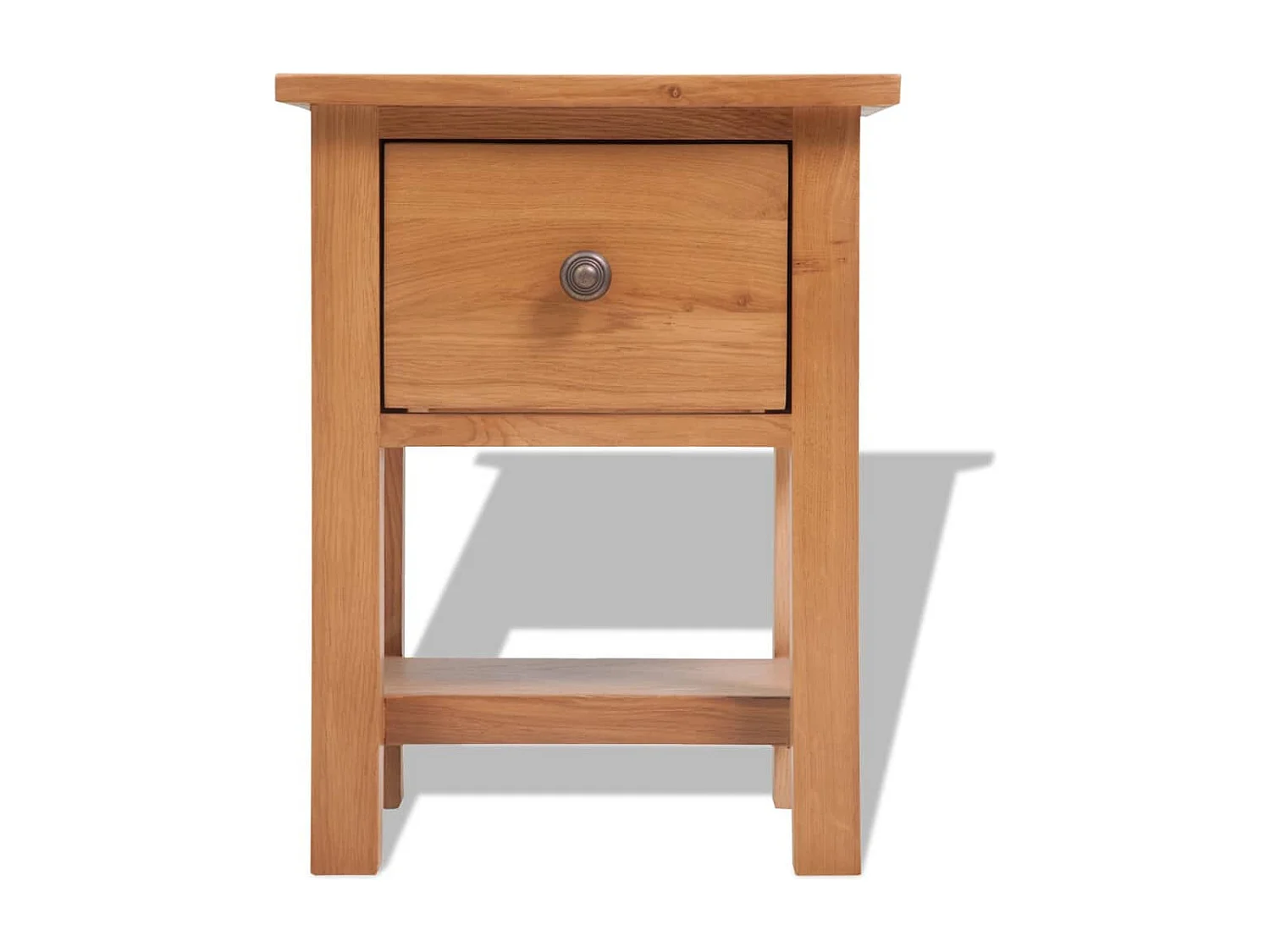 Nachtkastjes 2 stukken36x30x47 cm massief eikenhout