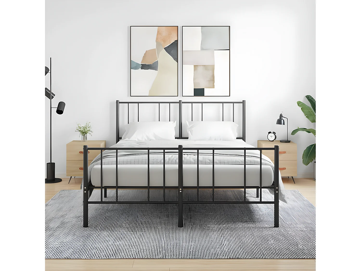 Nachtkastjes 2 st 40x35x47,5 cm bewerkt hout sonoma eikenkleur