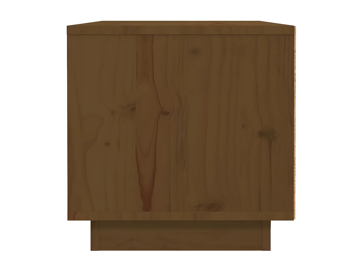 Table de chevet Marron miel 40x34x35 cm Bois de pin solide