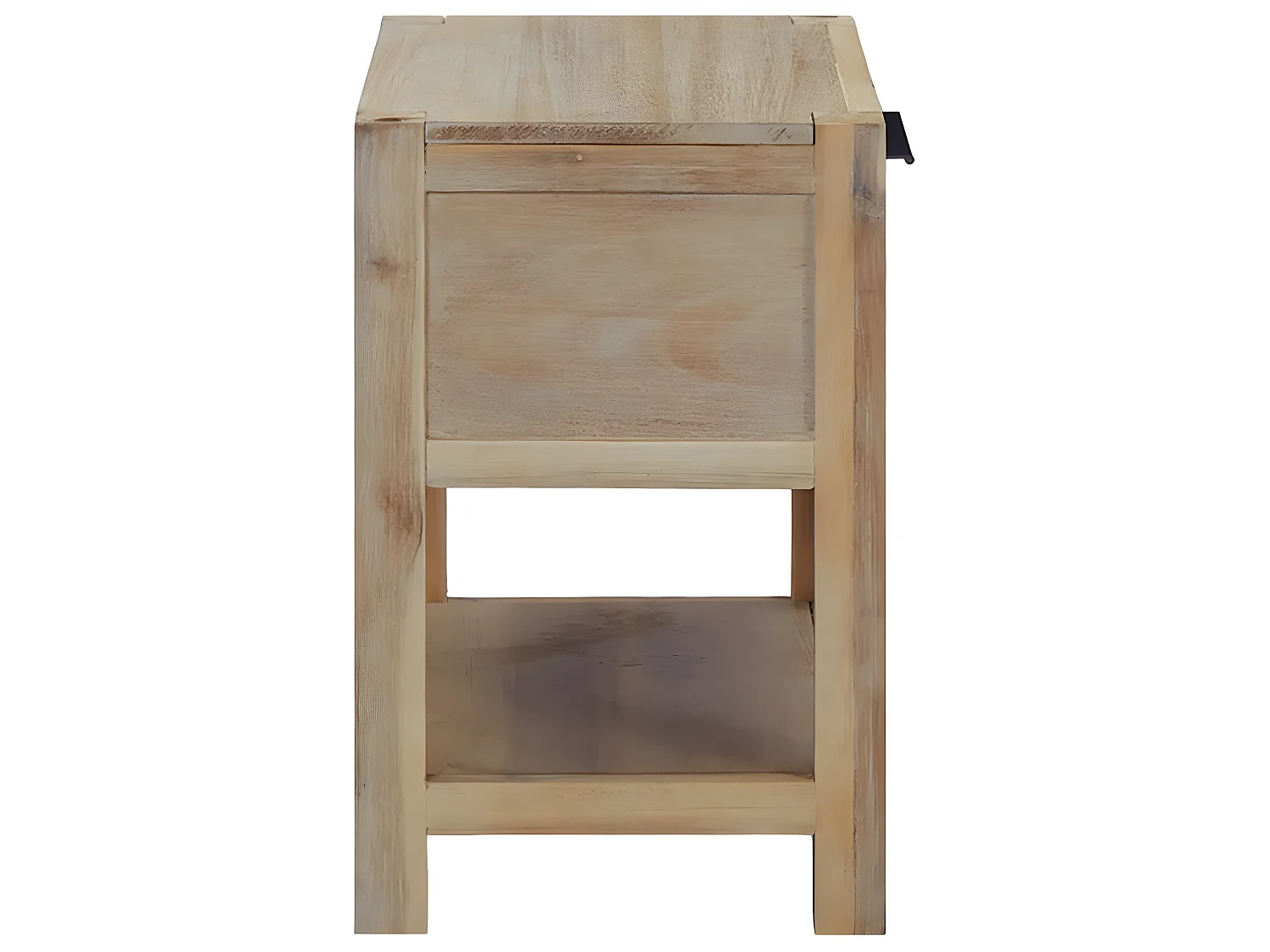 Table de chevet avec tiroir 40x30x48 cm Bois d'acacia solide