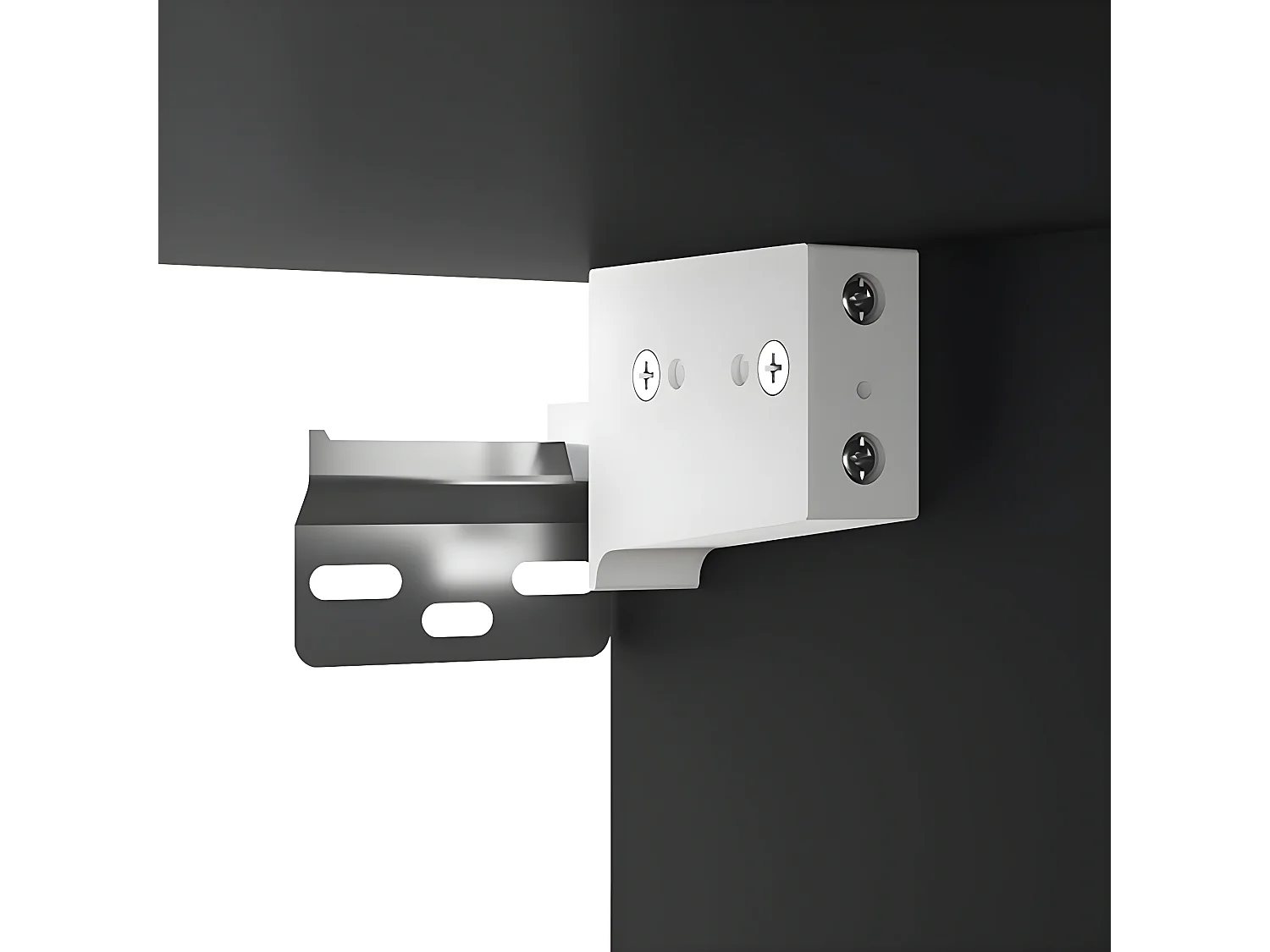 Tables de chevet murales 2 pièces Noir 50x36x40 cm