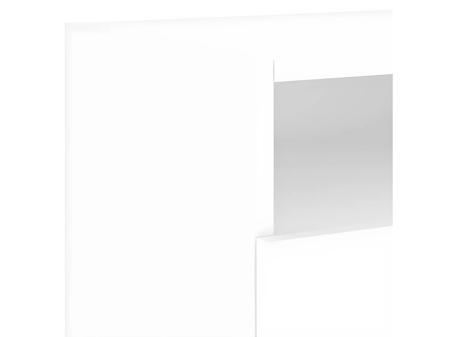 Table de chevet avec lumières LED blanc 40x39x37 cm