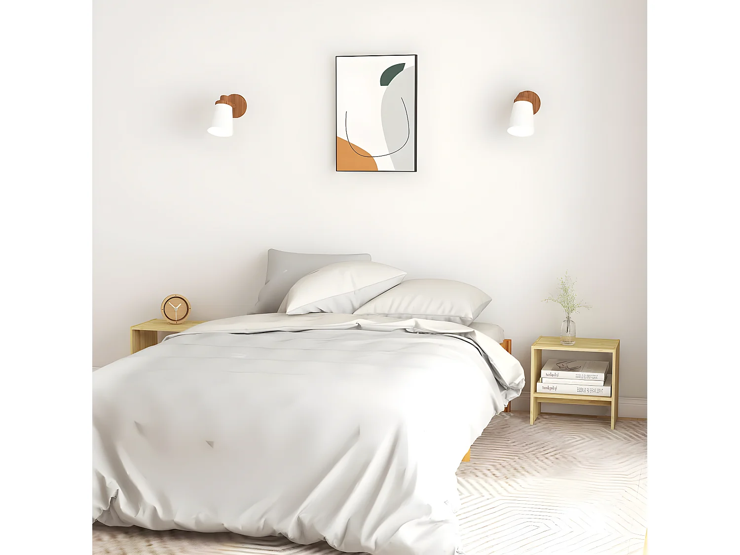 Table de chevet 40x30,5x40 cm Bois de pin massif