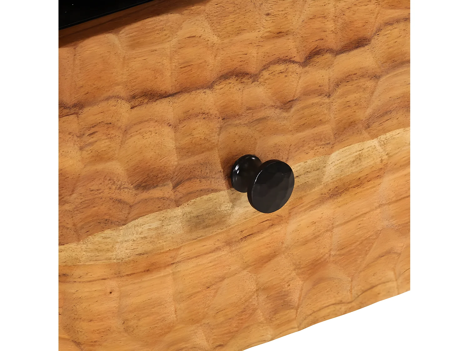 Tables de chevet 2 pièces 40x33x46 cm Bois d'acacia massif