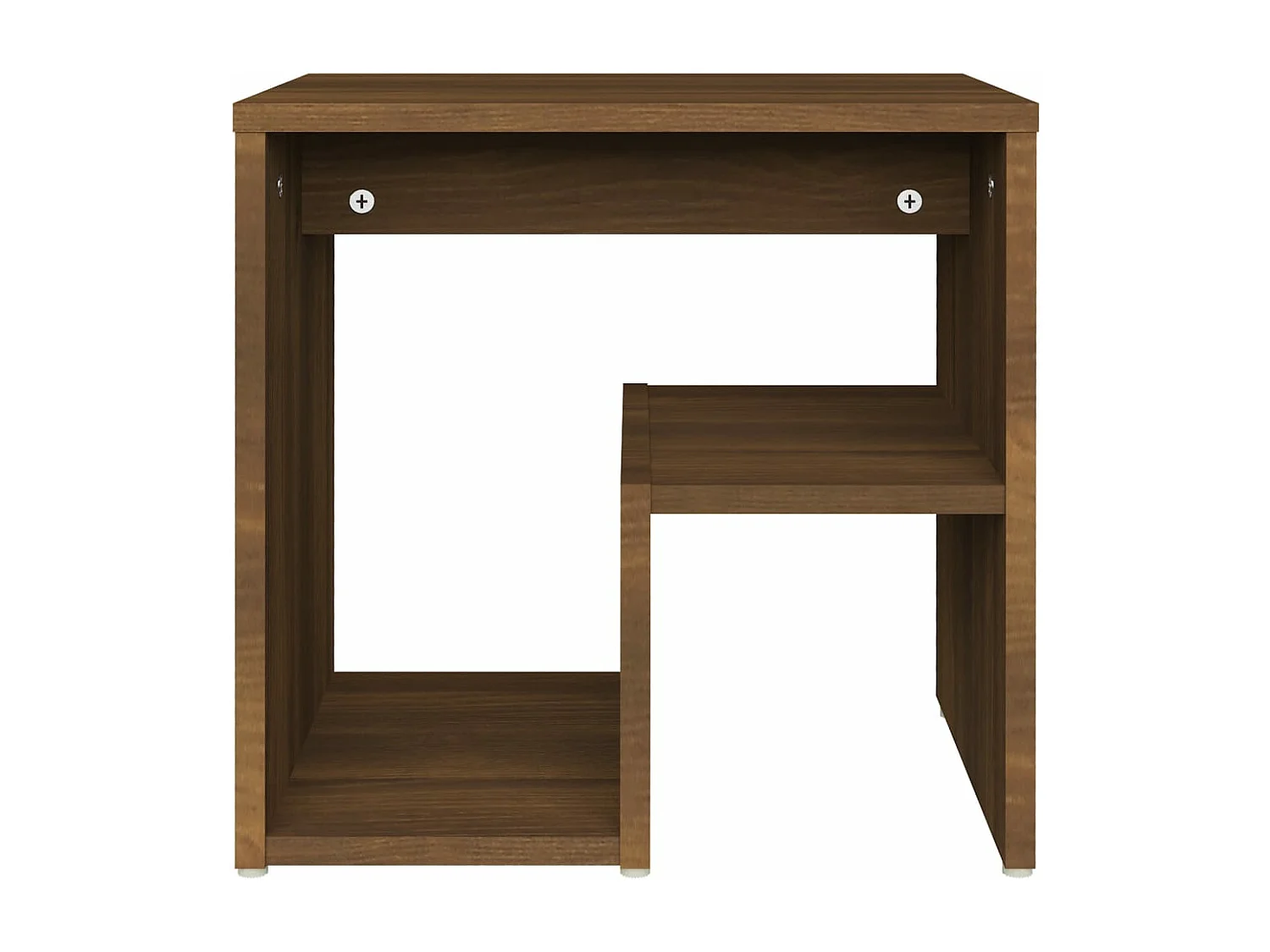 Tables de chevet 2 pièces Chêne marron 40x30x40 cm Bois ingénierie