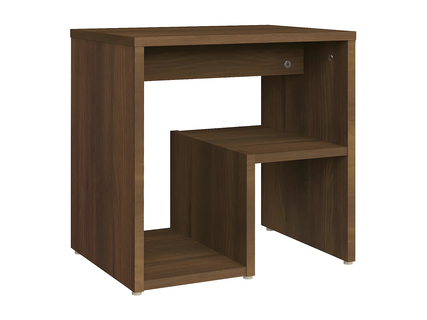 Tables de chevet 2 pièces Chêne marron 40x30x40 cm Bois ingénierie