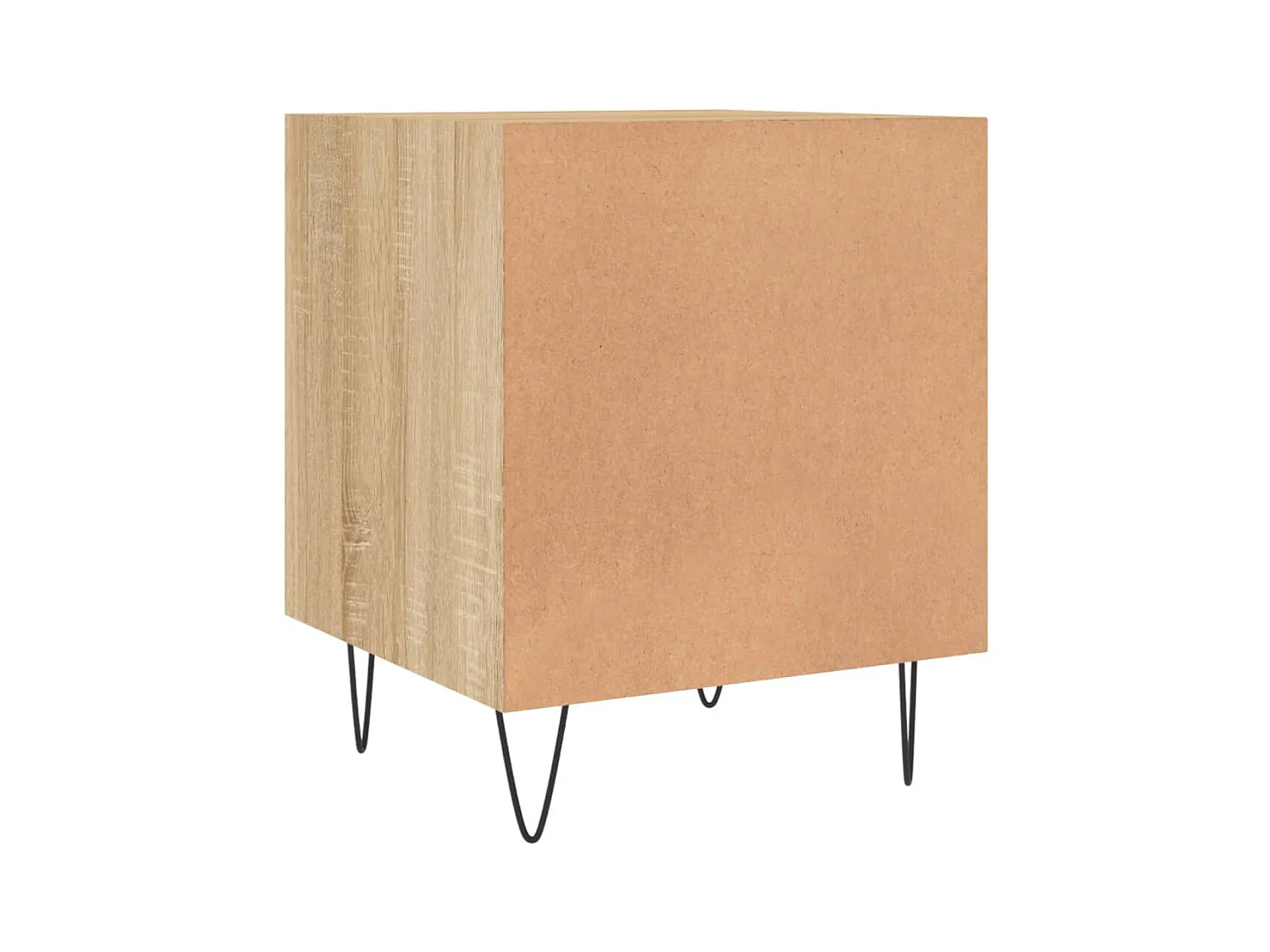 Table de chevet chêne sonoma 40x40x50 cm bois d’ingénierie