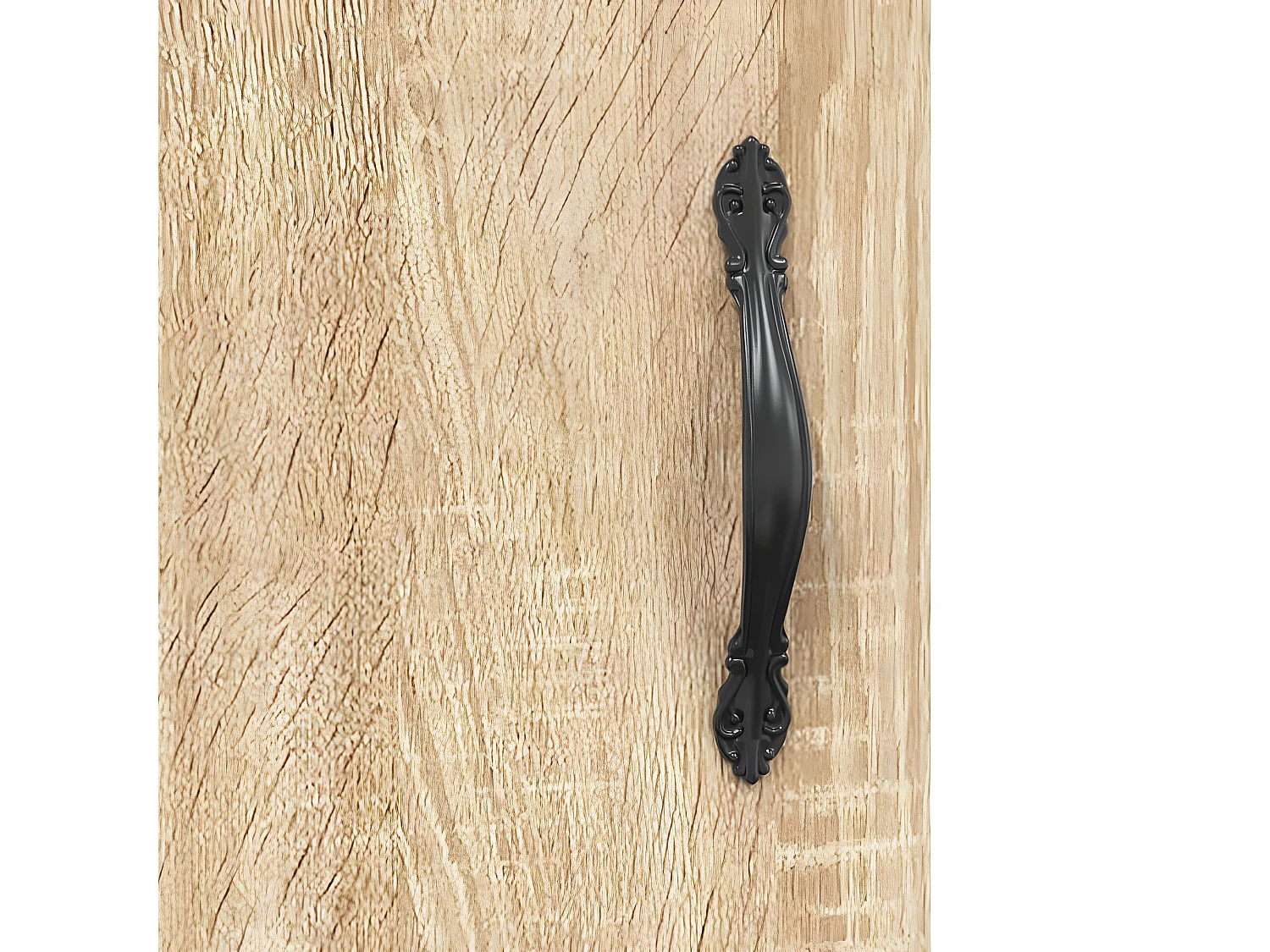 Nachtkastje 40x40x50 cm bewerkt hout sonoma eikenkleurig