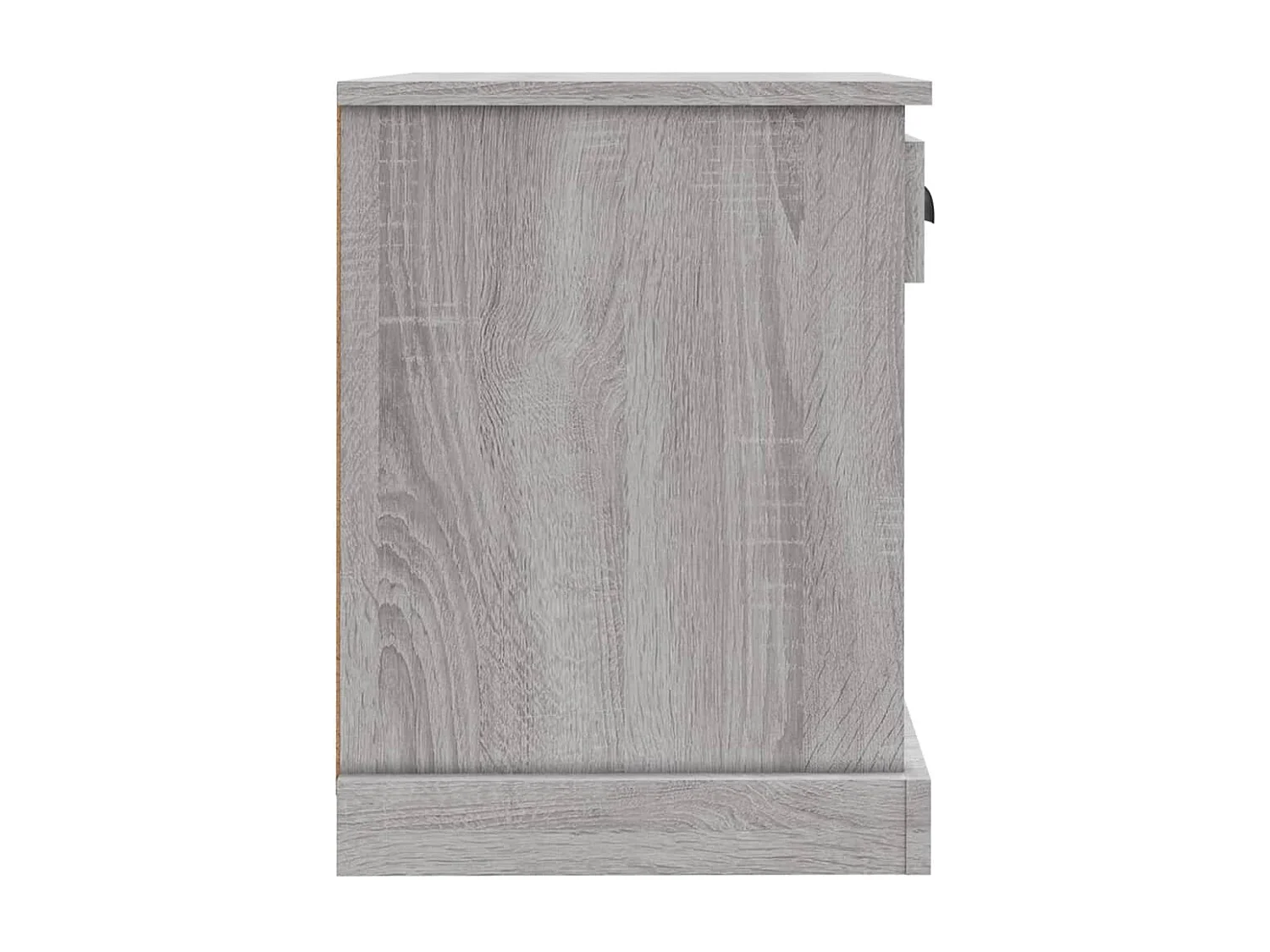 Table de chevet sonoma gris 43x36x50 cm