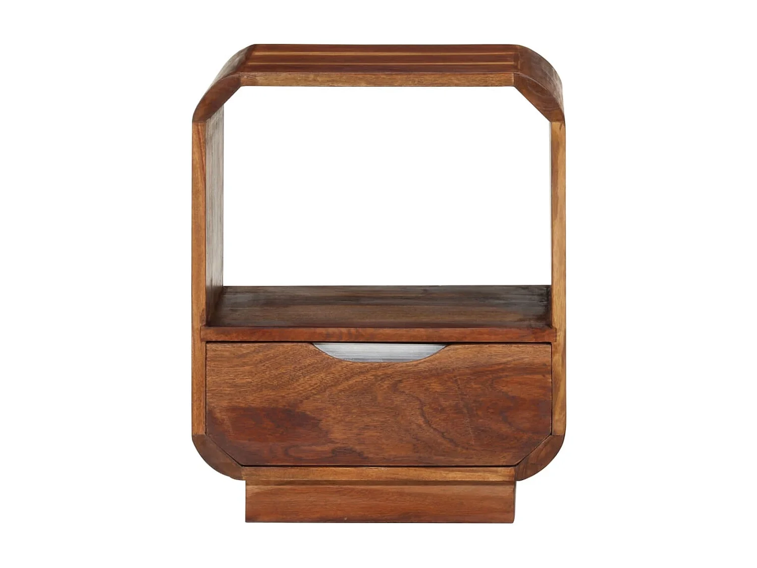 Table de chevet avec tiroir Bois de Sesham 40 x 30 x 50 cm