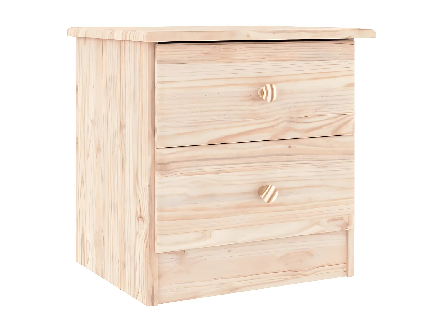 Mesa de cabeceira ALTA 43x35x40,5 cm madeira de pinho maciça