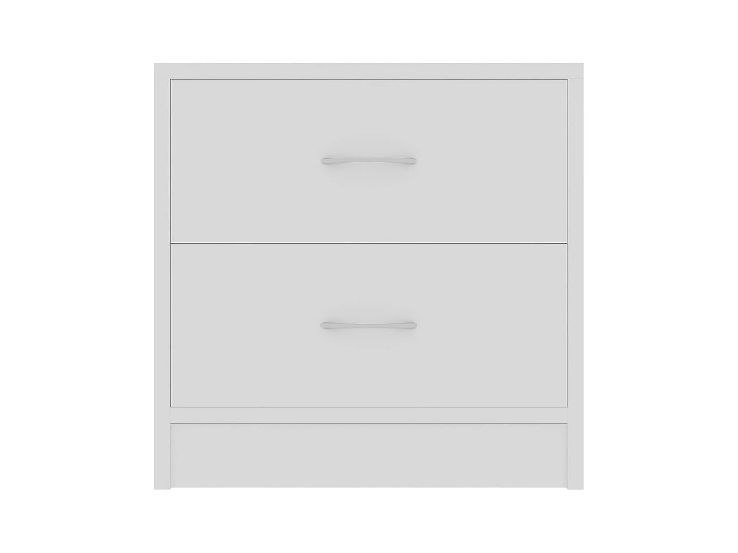 Table de chevet Blanc 40x30x40 cm Bois d'ingénierie