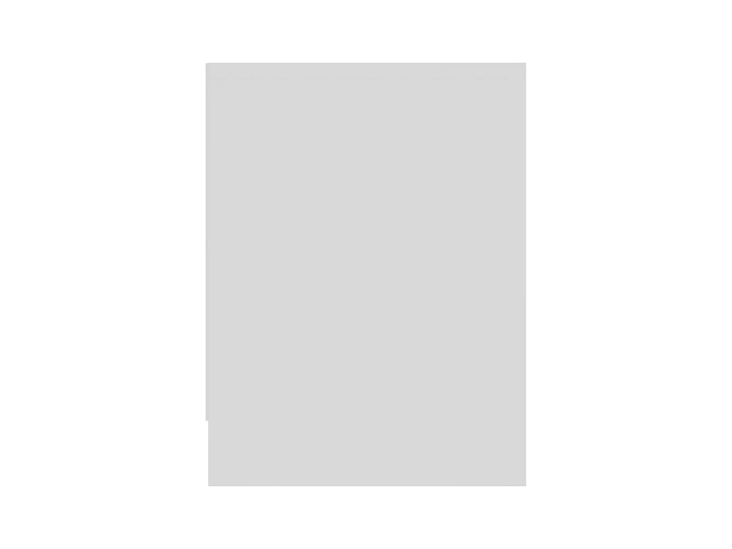 Table de chevet Blanc 40x30x40 cm Bois d'ingénierie