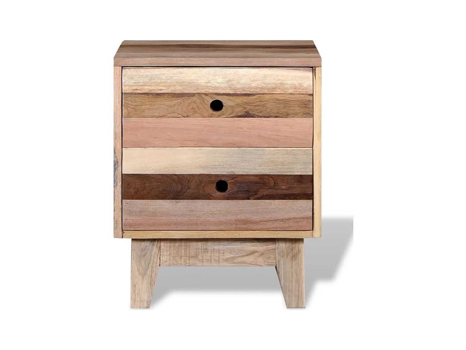 Table de chevet Bois de récupération massif