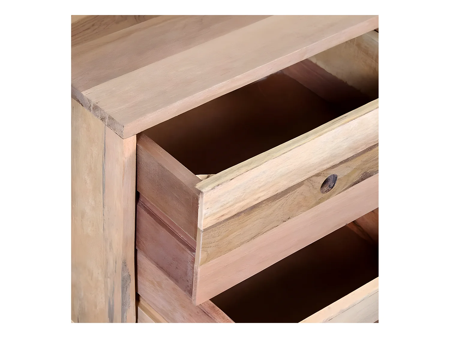 Table de chevet Bois de récupération massif
