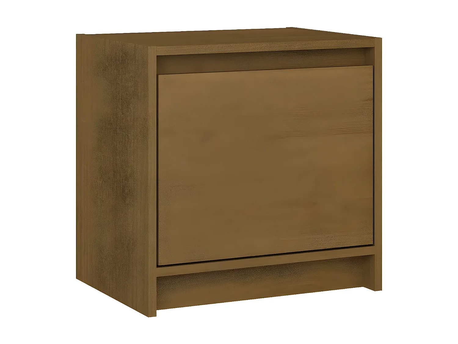 Tables de chevet 2 pièces Marron miel 40x30,5x40 cm Bois de pin