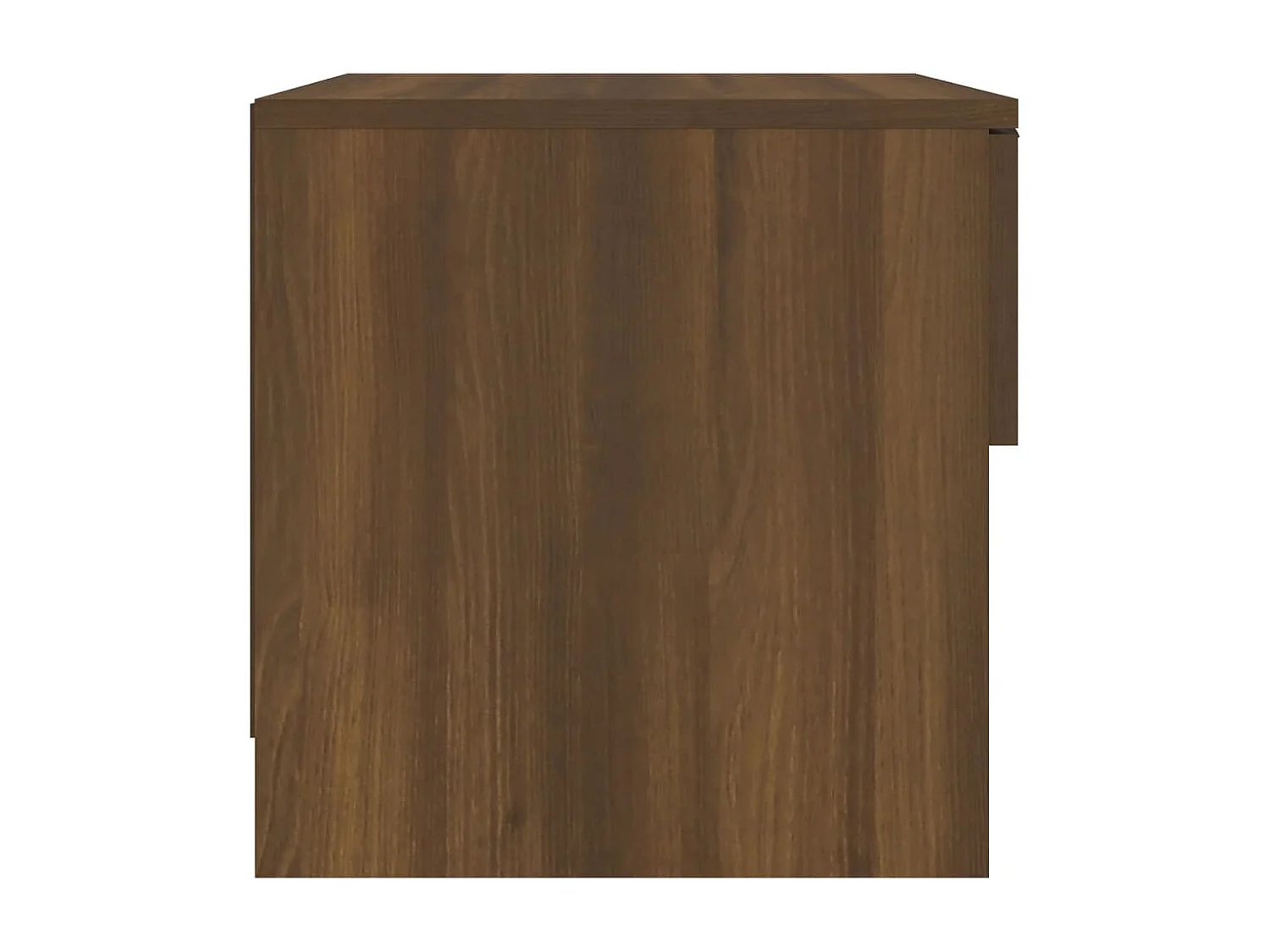 Mesa de cabeceira derivados de madeira carvalho castanho