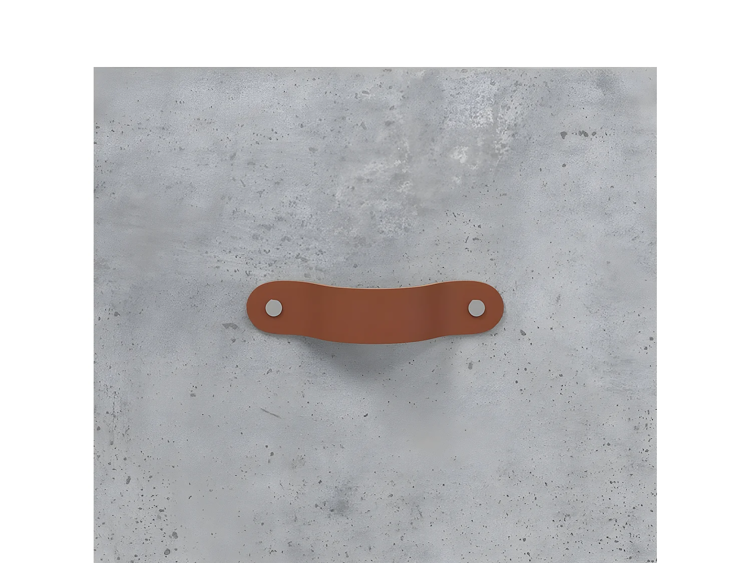 Mesita de noche madera ingeniería gris hormigón 40x35x47,5 cm