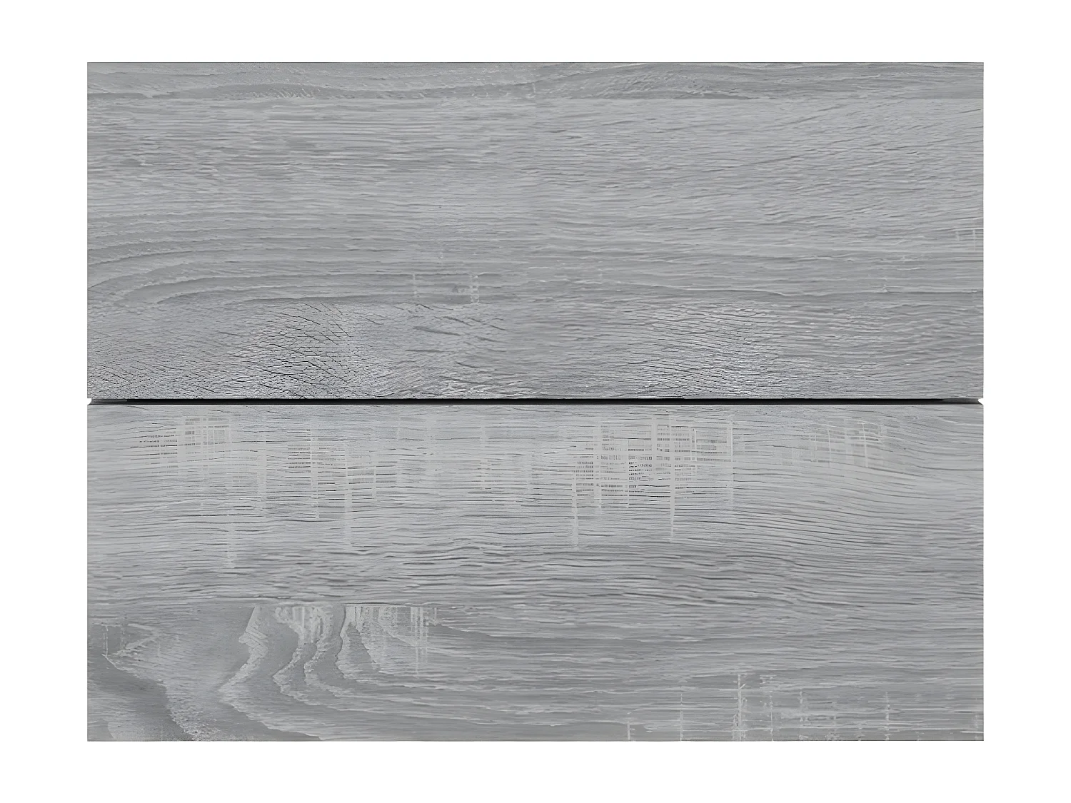 Table de chevet Sonoma gris 40x30x30 cm Bois d'ingénierie