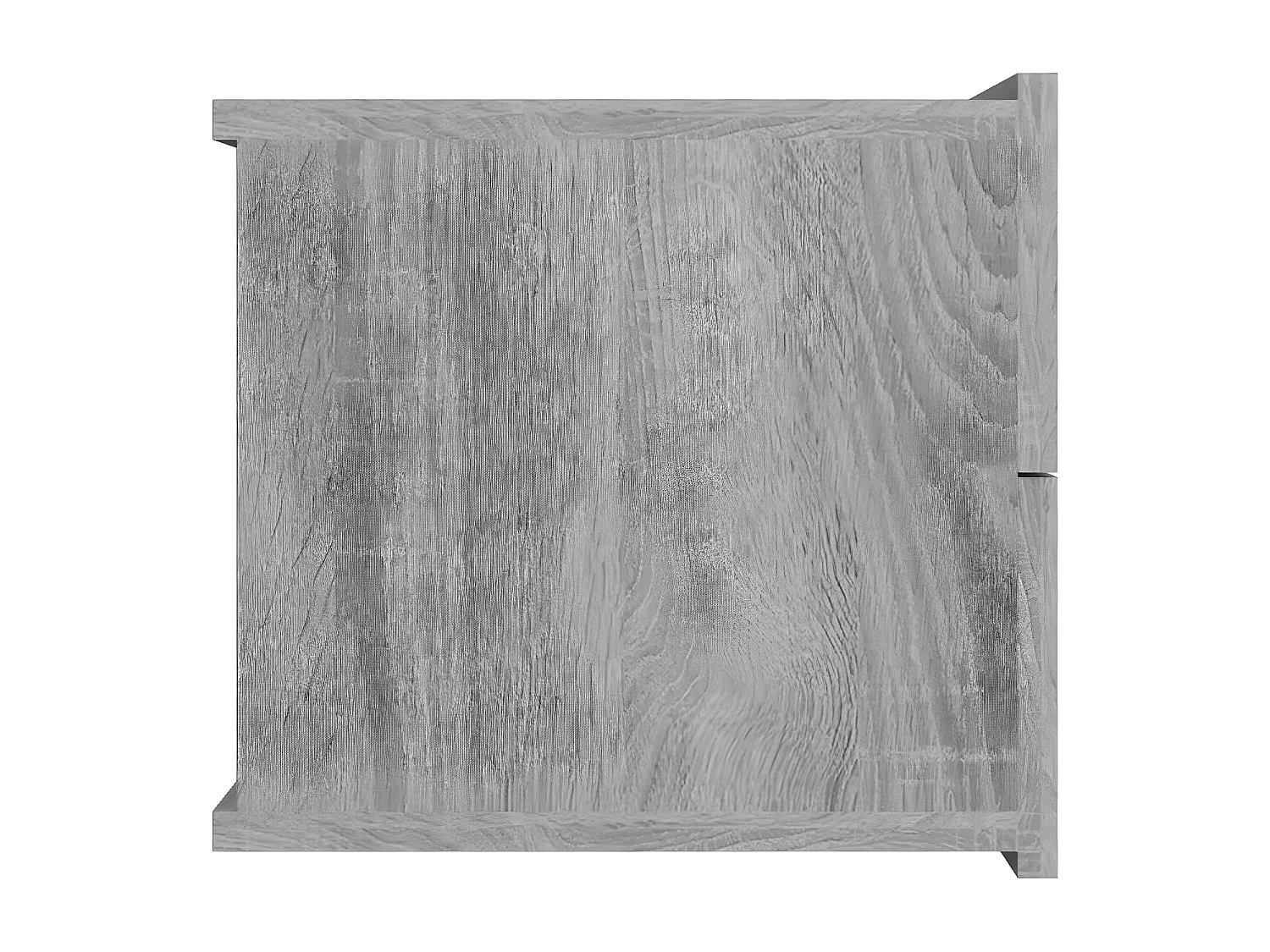 Table de chevet Sonoma gris 40x30x30 cm Bois d'ingénierie