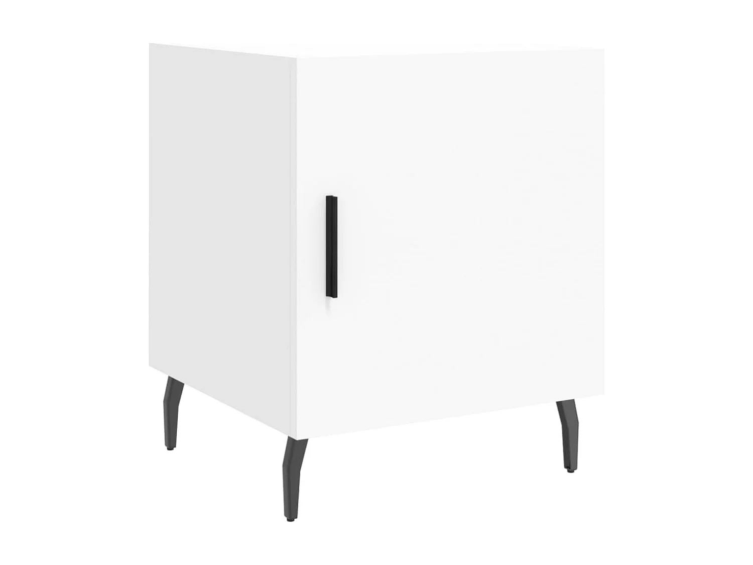 Mesa cabeceira 40x40x50 cm derivados de madeira branco