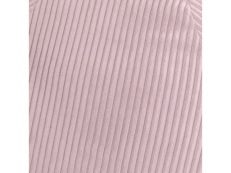 Pouf poire déhoussable velours côtelé - 120x100 cm violet parme