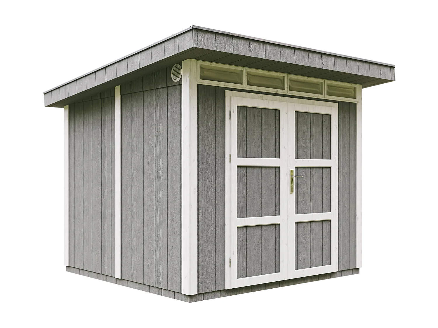 Caseta de jardín de CALIDAD PREMIUM 5,9m²-L279xW293cm - TIMBELA M903A - CAVERN STEEL