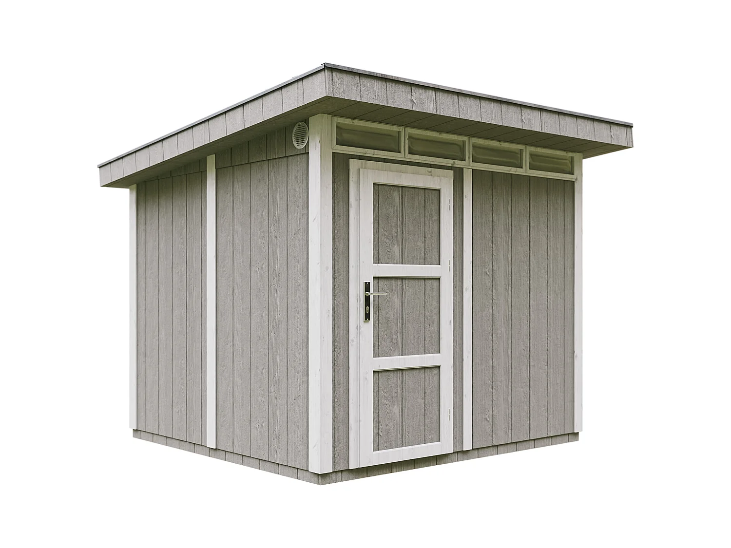Abri de Jardin Qualité Premium 6m² /L294xL279xH237 cm - Timbela M903-TUNDRA GREY