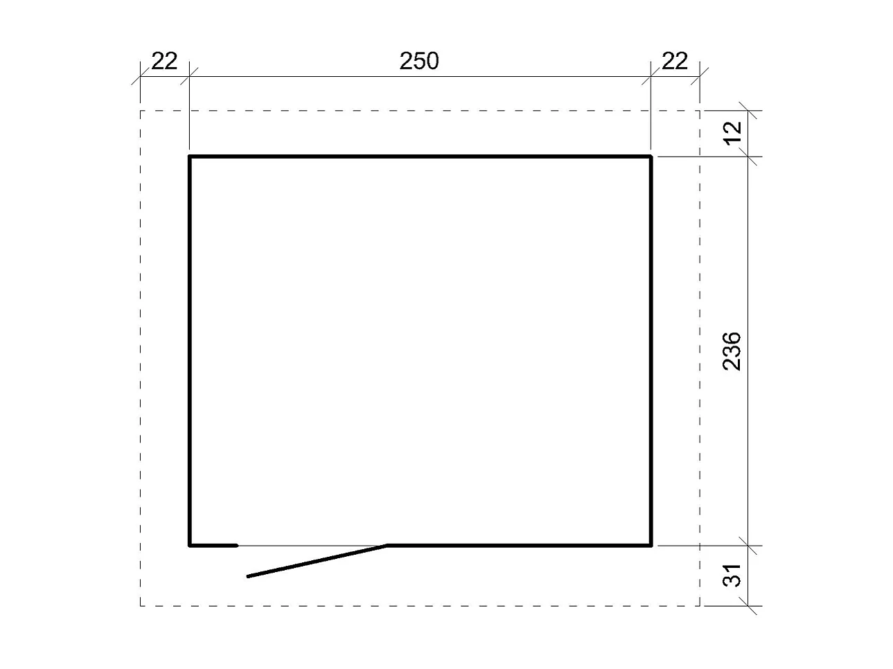 Abri de jardin qualité premium - 6m² /L294xL279xH237 cm - M903-TUNDRA GREY