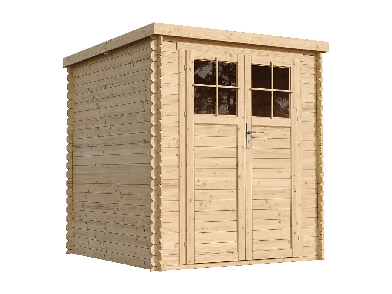 Abri de jardin en bois - porte verrouillable de haute qualité - 3.53 m2 - M309F