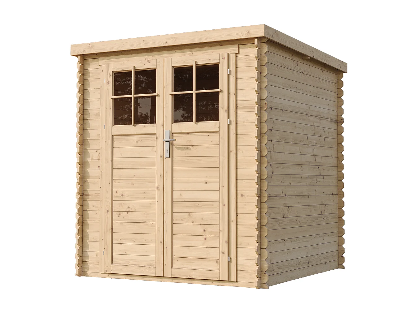 Abri de jardin en bois - porte verrouillable de haute qualité - 3.53 m2 - M309F