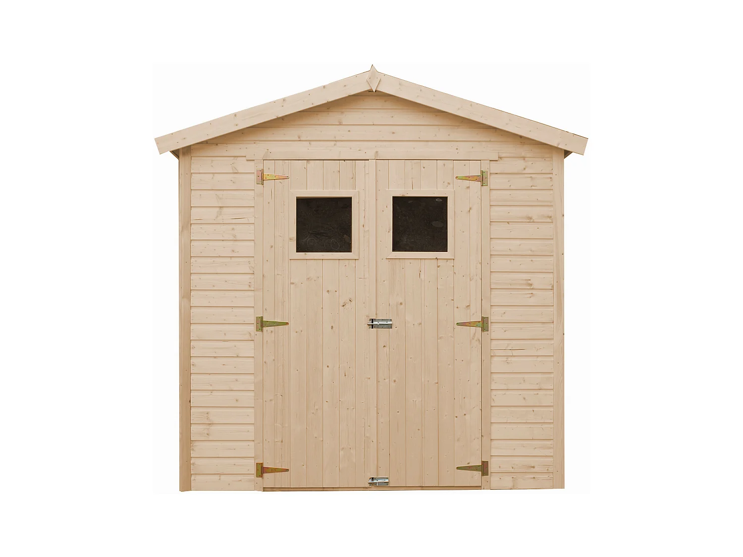 Abri de Jardin en Bois - H228x222x233 cm/4,2 m²  - TIMBELA M351