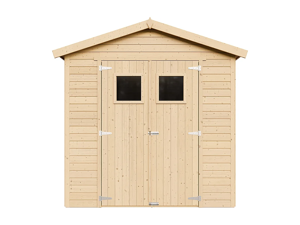 Abri de jardin en bois - H228x222x233 cm/4,2 m² - M351