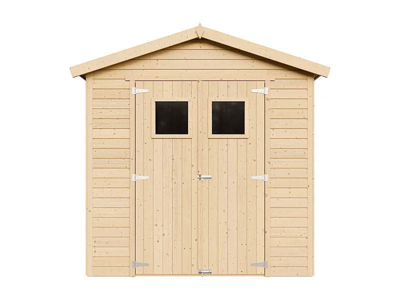 Abri de jardin en bois - H228x222x233 cm/4,2 m² - M351