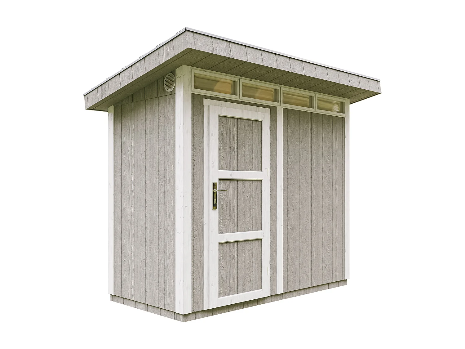 Abri de Jardin Qualité Premium 3m²/L161xL294xH239 cm - Timbela M901-TUNDRA GREY