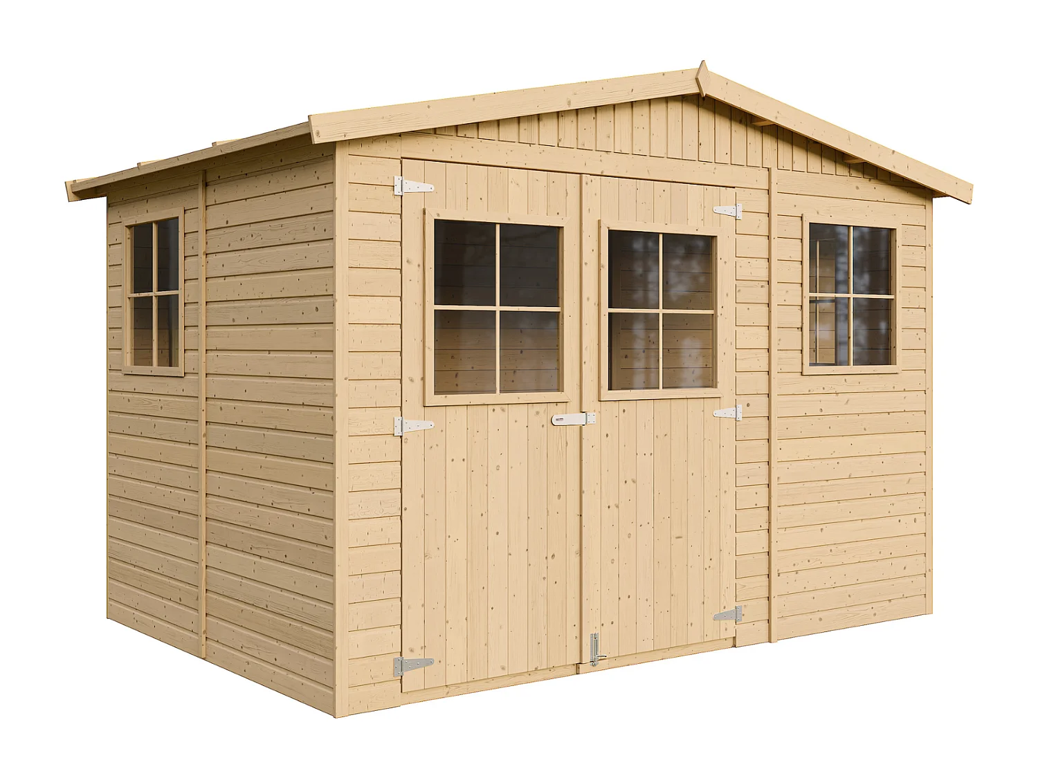 Cobertizo de madera - A226x324x216 cm / 6m² - M334