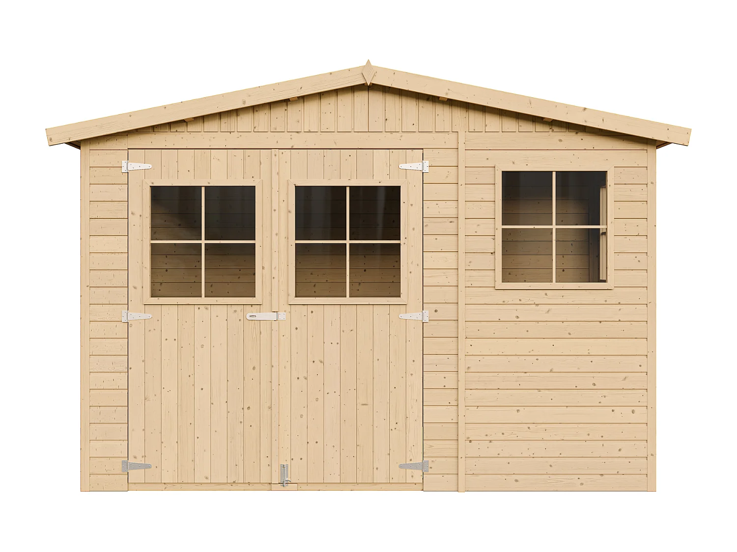 Cobertizo de madera - A226x324x216 cm / 6m² - M334