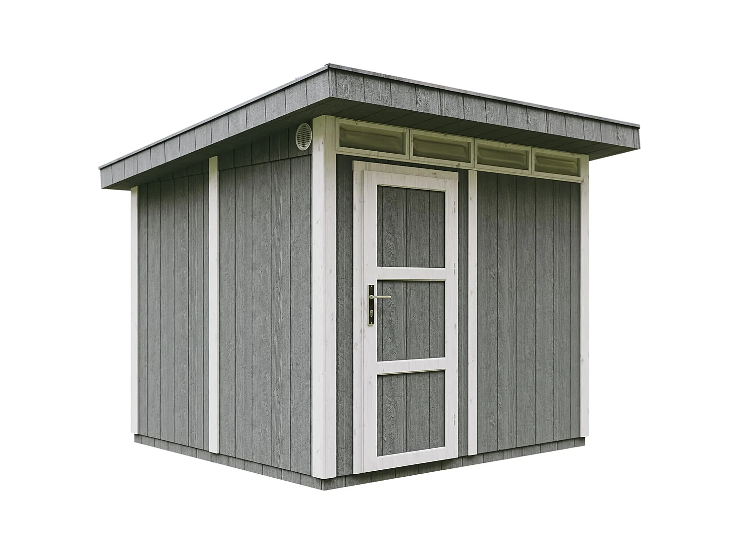 Abri de Jardin Qualité Premium 6m² /L294xL279xH237 cm - Timbela M903-CAVERN STEEL