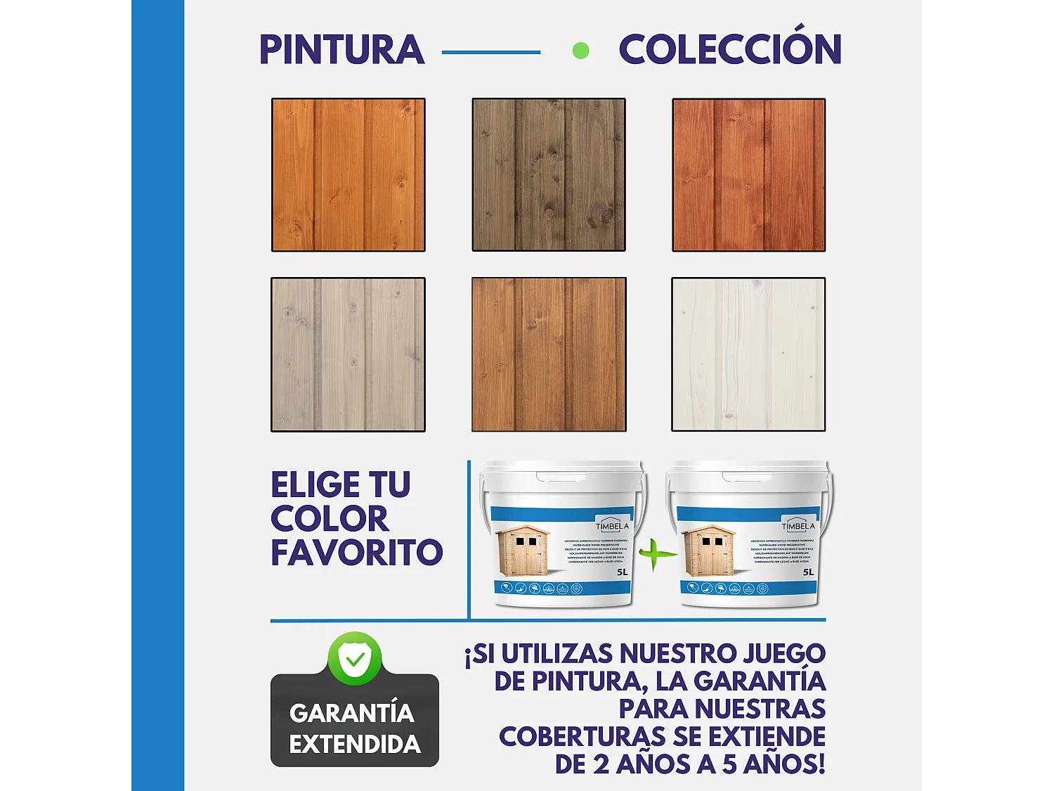 Galpão de madeira - 2.63 m² / H198x239x144 cm - M306+M306G
