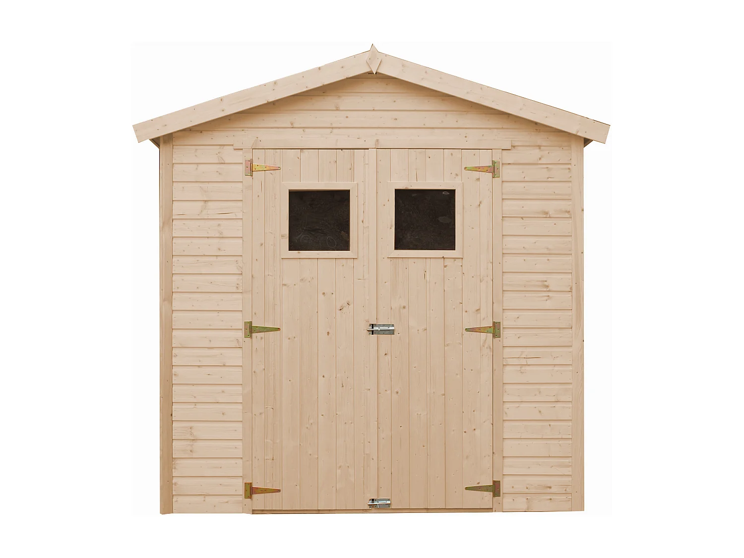 Caseta de madera con suelo tratado - 233 x 222 cm / 4.08 m² - M351+M351G