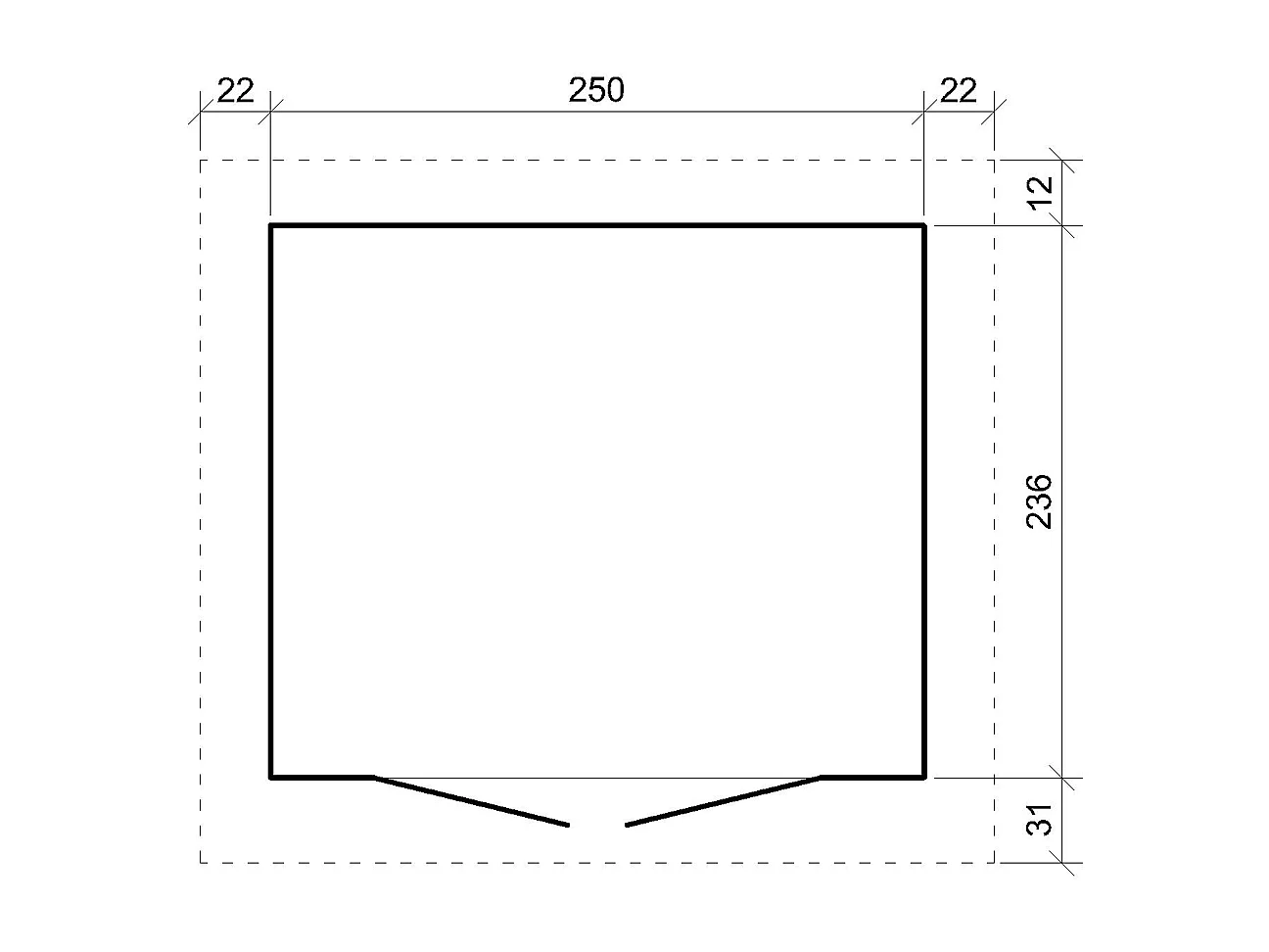 Abri de Jardin Qualité Premium 6m² /L294xL279xH237 cm - Timbela M903A-REDWOOD RED