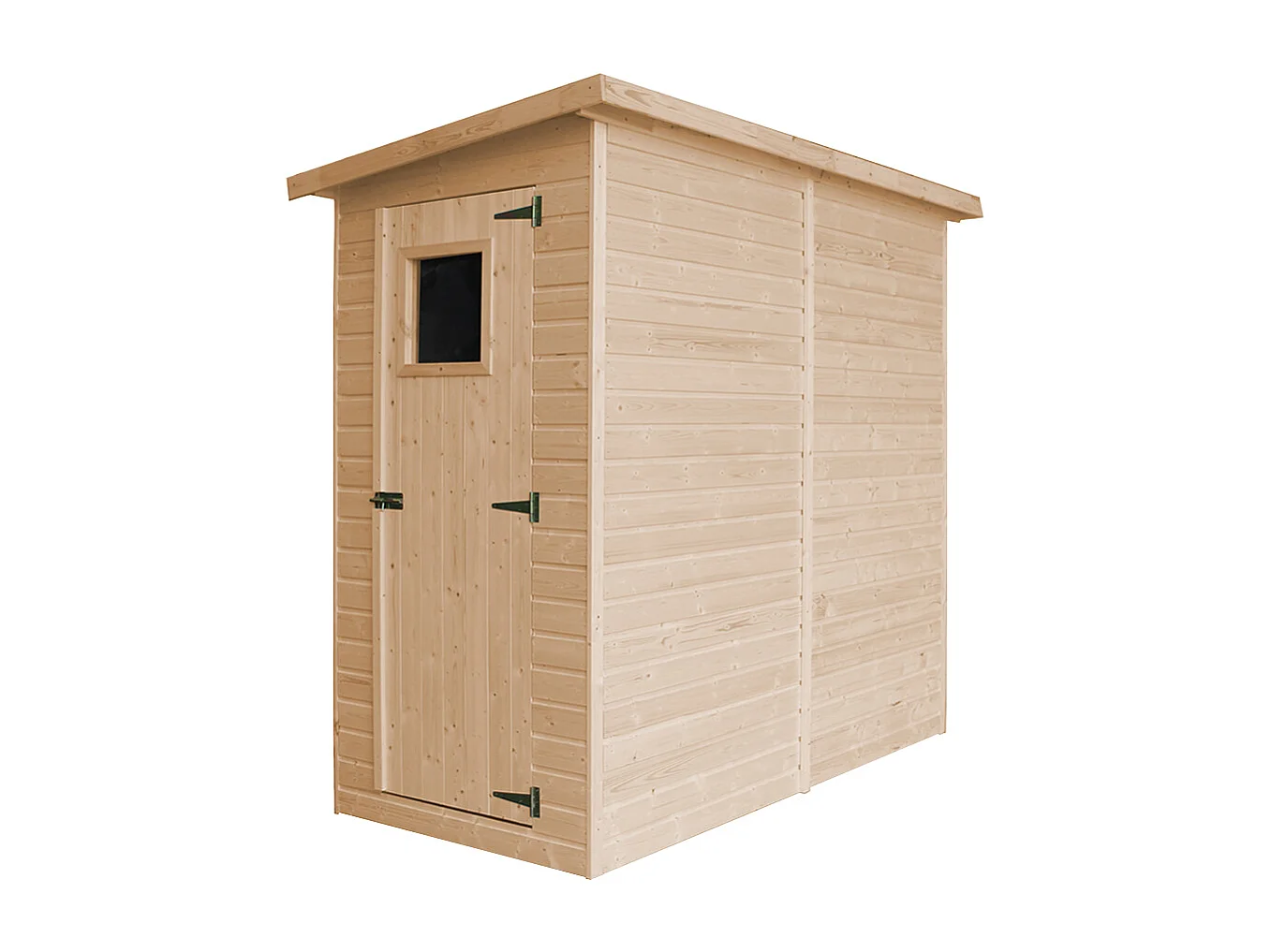 Caseta de madera TIMBELA M348A - 123 x 223 cm / 2,1 m²