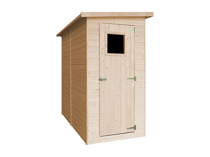 Abri à outils en bois - H203x123x223 cm/2,1 m² - TIMBELA M348A