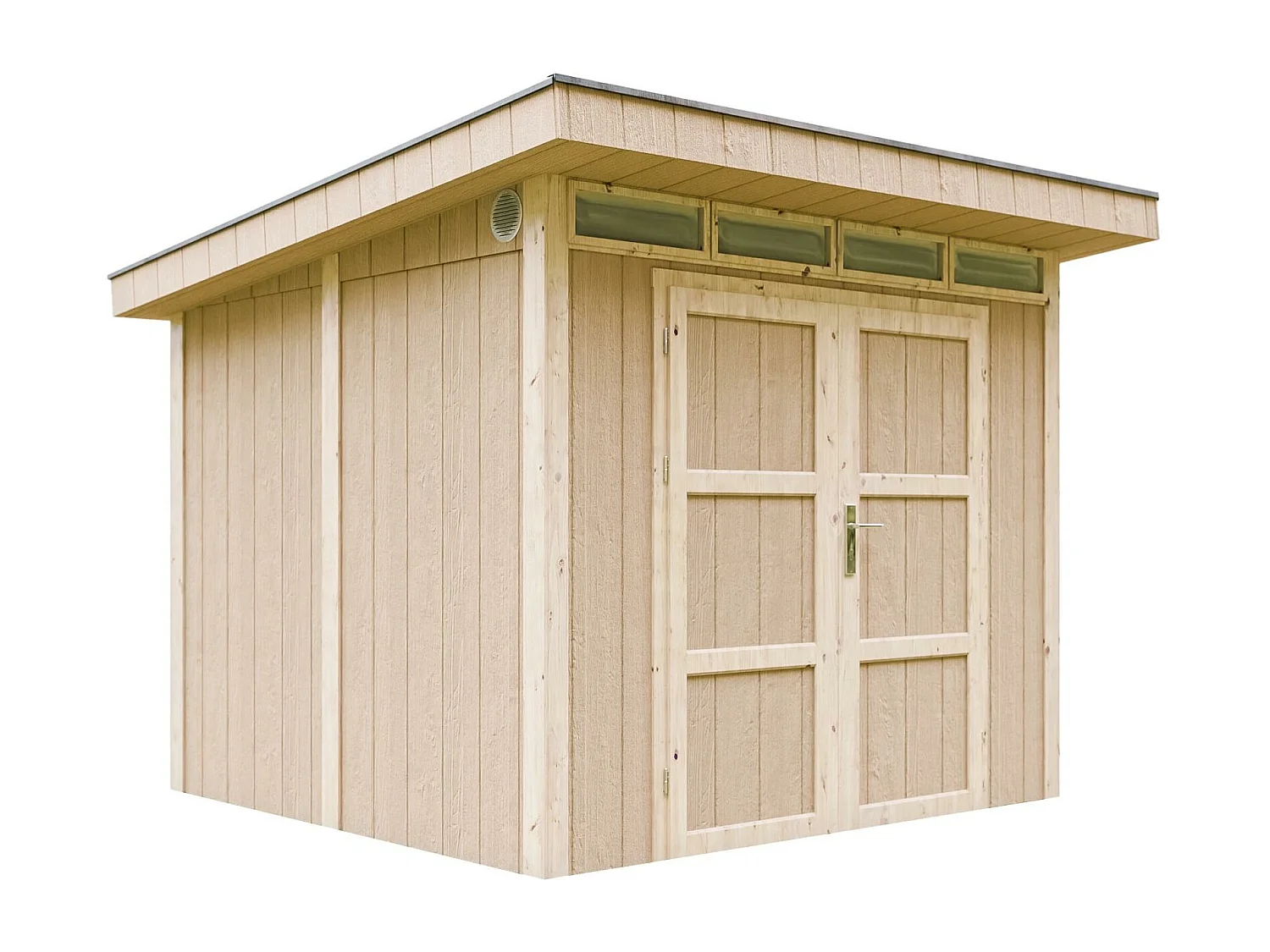 Abri de jardin en bois en panneaux LP SmartSide 6 m² - Abri de jardin sans plancher L294xL279xH237cm M903AB